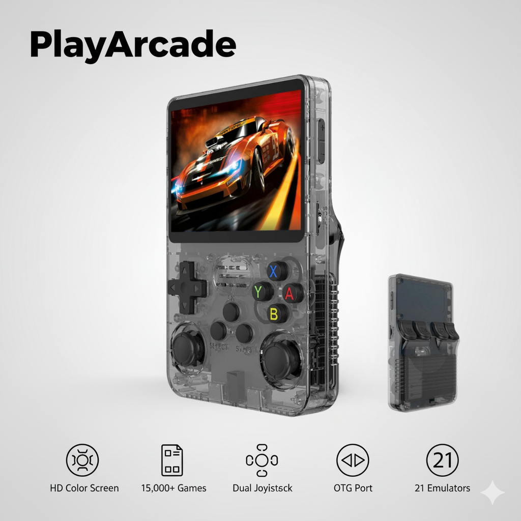 PlayArcade Retro Handheld Game Console